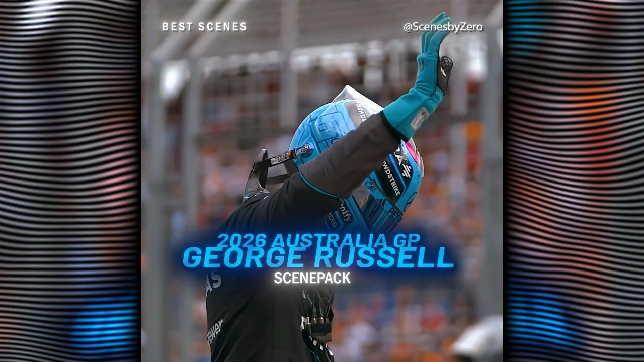AUSTRALIA GP 2026 GEORGE RUSSELL SCENEPACK F1 | SCENEPACK  4K CLIPS | SCENESBYZERO