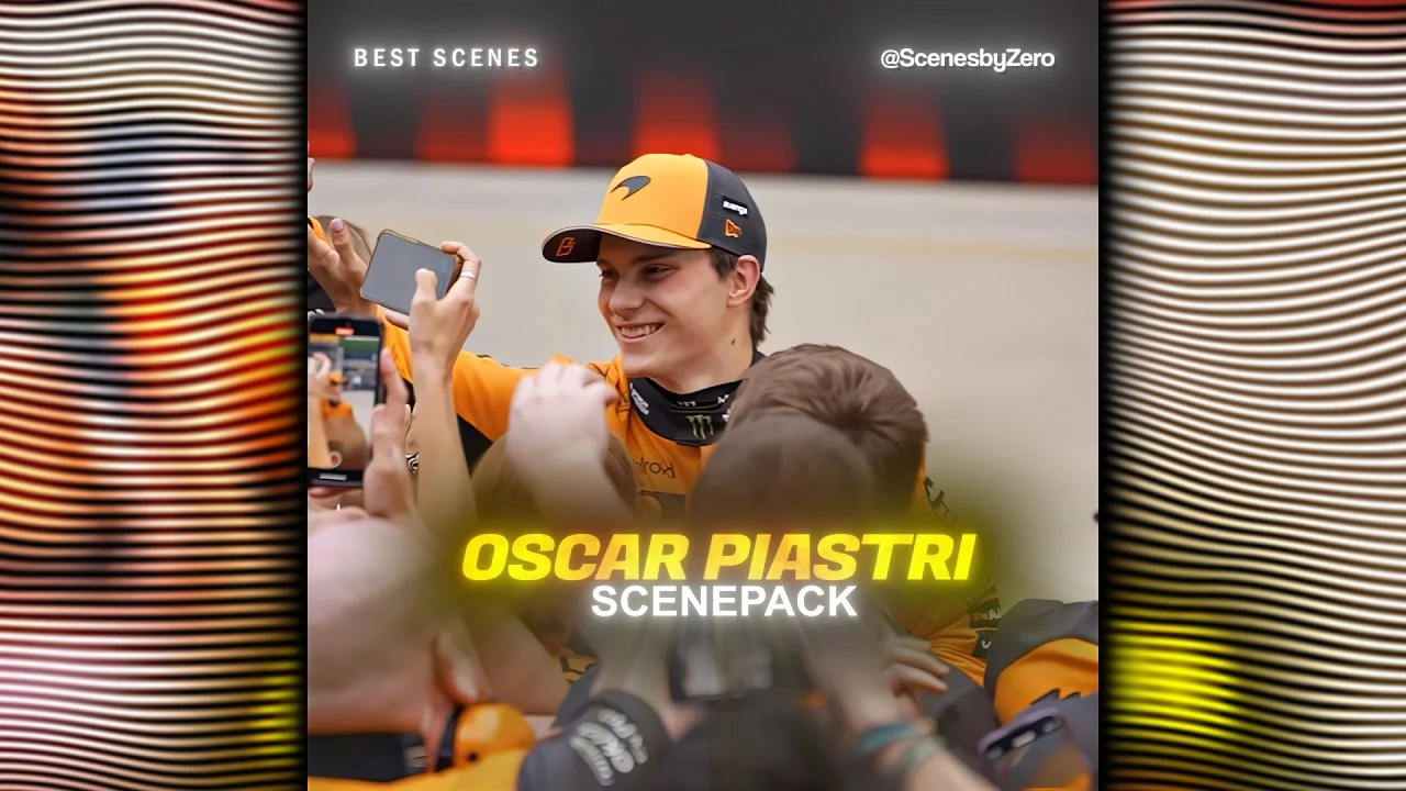 OSCAR PIASTRI SCENEPACK | F1 SCENEPACK  | 4K CLIPS  | SCENESBYZERO